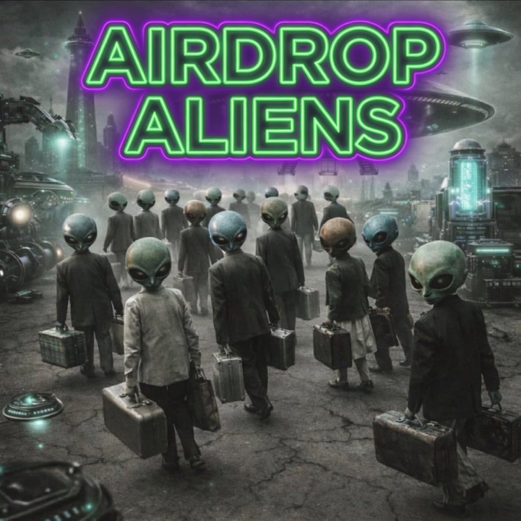 SolanaScrire's tweet photo. Remember the $ALIENS token? It's back for a pump, and they're currently doing an airdr0p

Last night I opened #ALIENS just out of curiosity and couldn’t close the tab until morning.

✅ https://t.co/aDXLj988CC
 you will receive tokens here 
TAP - CONNECT - CLAIM

✅ Simple but super clean alien meme that unexpectedly hit hard. 

✅Currently sitting at ~$1.4–2.5M MC with decent volume.

✅ One of those new tokens that really grabs you with its vibe.

F5tfztTnE4sYsMhZT5KrFpWvHmYSfJZoRjCuxKPbpump