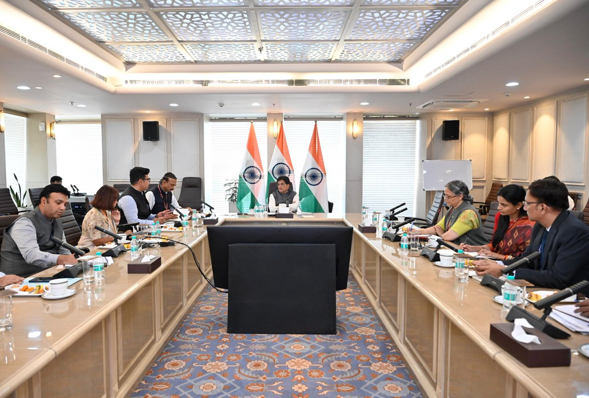 Piyush Goyal Office tweet media