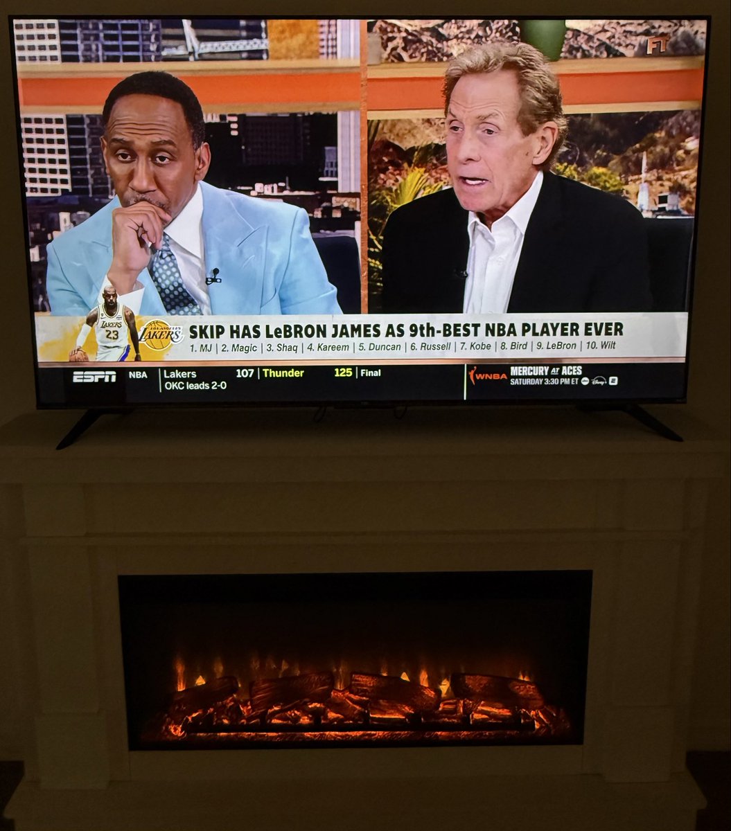 *checks in on the Stephen A. Smith-Skip Bayless reunion on First Take*

Yeah, I’m out.