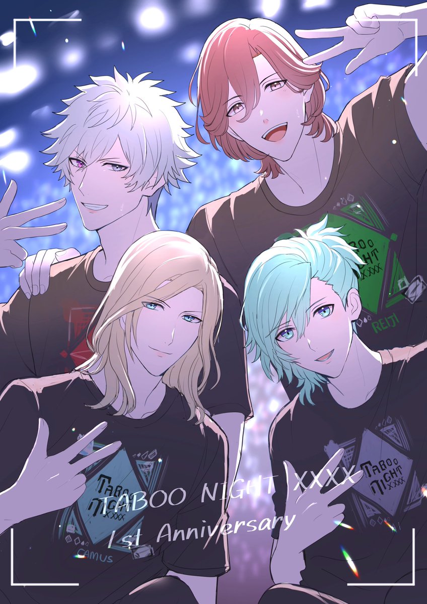 💚❤️TABOO NIGHT XXXX💜🩵
タブナイ1周年おめでとうございます！