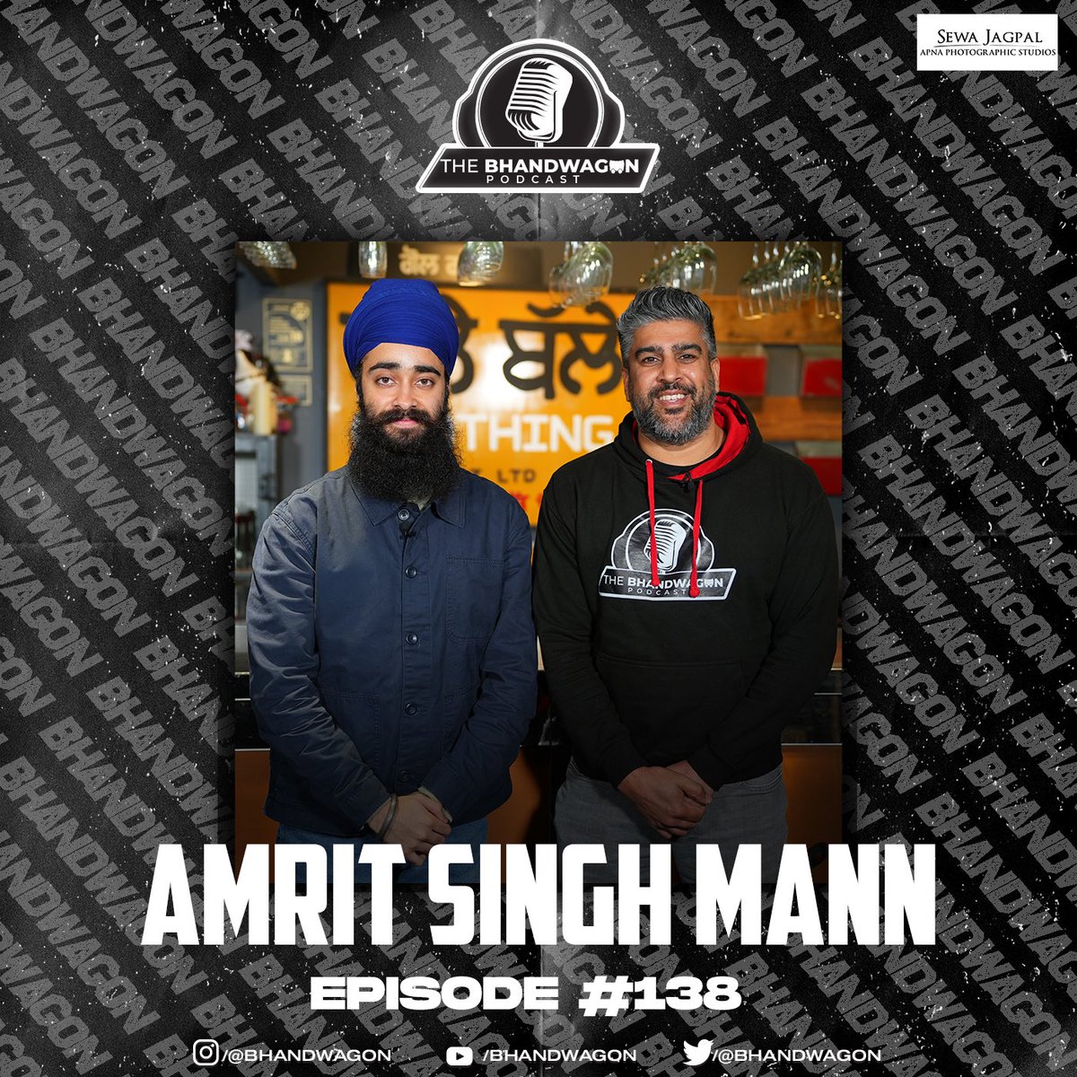 bhandwagon's tweet photo. The Bhandwagon Podcast - Episode #138

@ranjitbhandal x @amritsingh_mann 

https://t.co/wBQ4Hiu0Gn https://t.co/6lSAtl2Vn6
