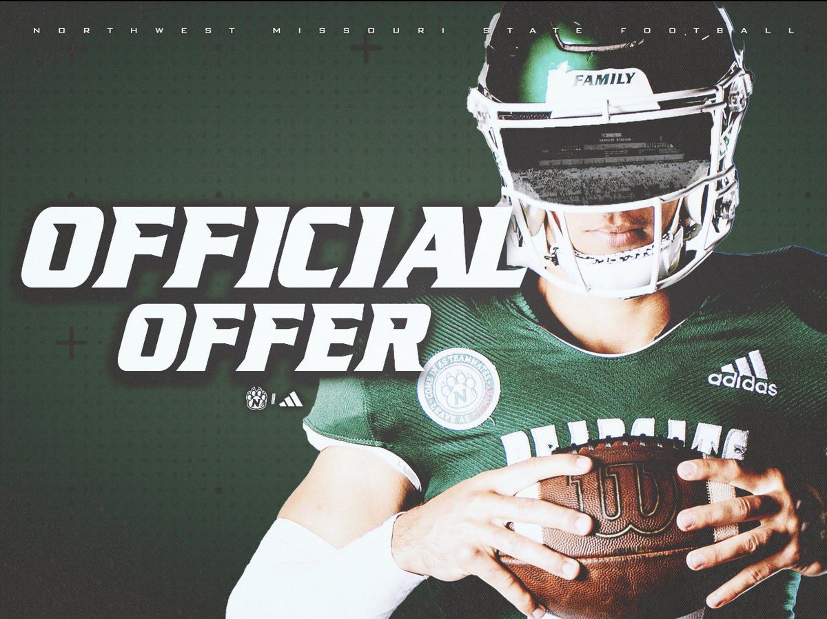 davianj4's tweet photo. After a great conversation with coach @CoachDavis_87 I am blessed to receive an offer from Northwest Missouri State!@NLRFB #Blessed https://t.co/qmlB3ahY7F
