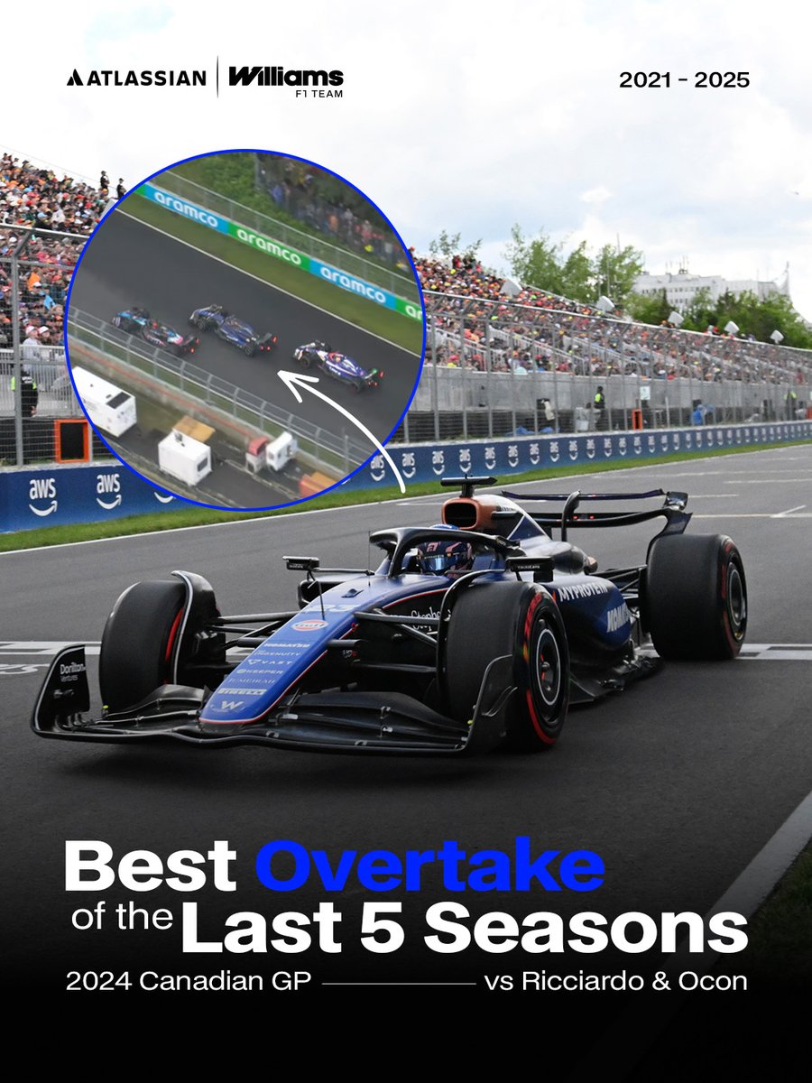 Atlassian Williams F1 Team tweet media