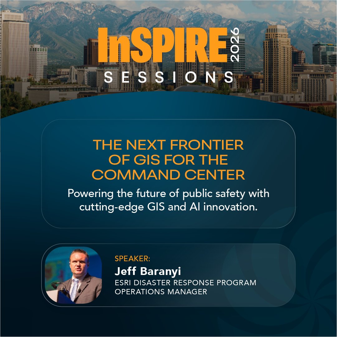 napsgfoundation's tweet photo. REGISTRATION CLOSES ON MONDAY!

Explore the latest advancements in GIS &amp; discover how technologies like GeoAI, drones, real-time analytics, integrated video, &amp; 3D/VR visualization are transforming command centers &amp; public safety agencies.

Register Now: https://t.co/4VGIaeeYbC https://t.co/chuSWQSBXd
