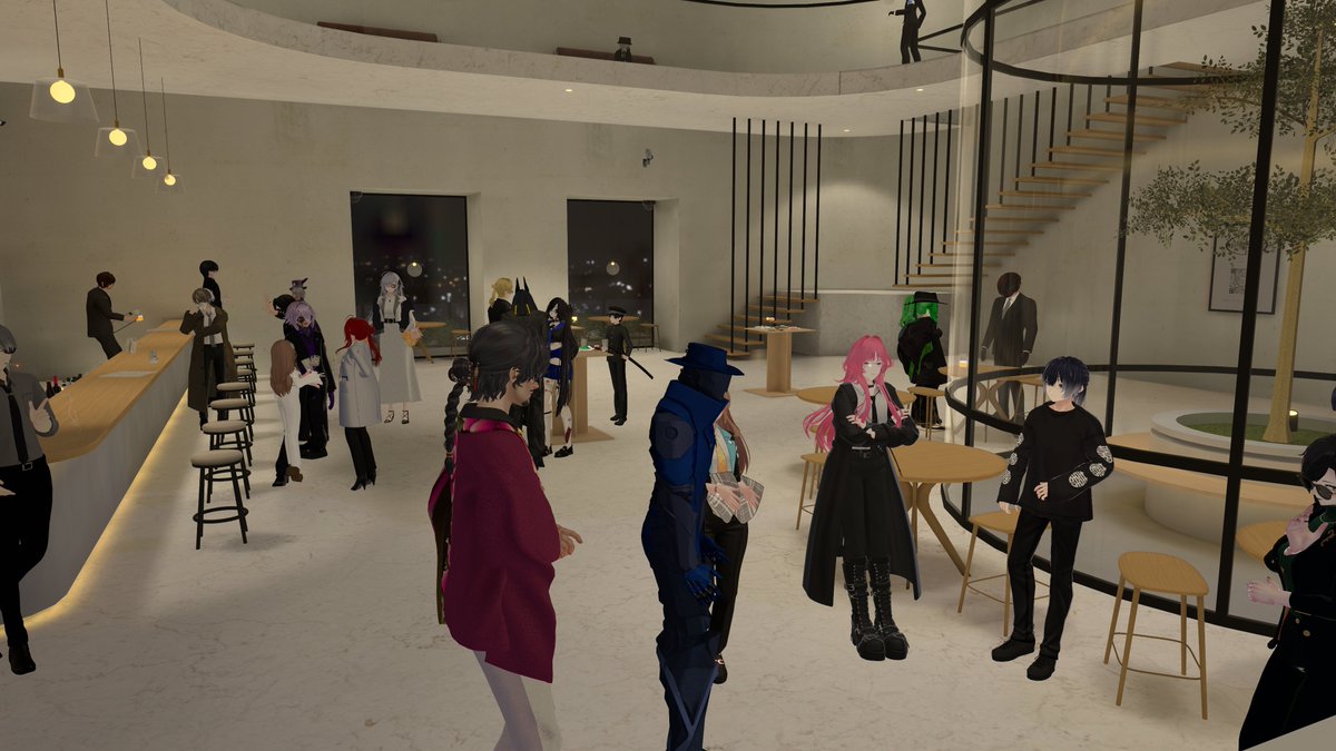 tooto2two's tweet photo. #BeyondHorizons_VRC
お疲れさまでした～！インスタンス上限に迫る人数……！にぎやかで良かったネ！

最後に紹介させていただいた招待リンク等はリプに貼らせていただきます！ https://t.co/kI4jwAoULV