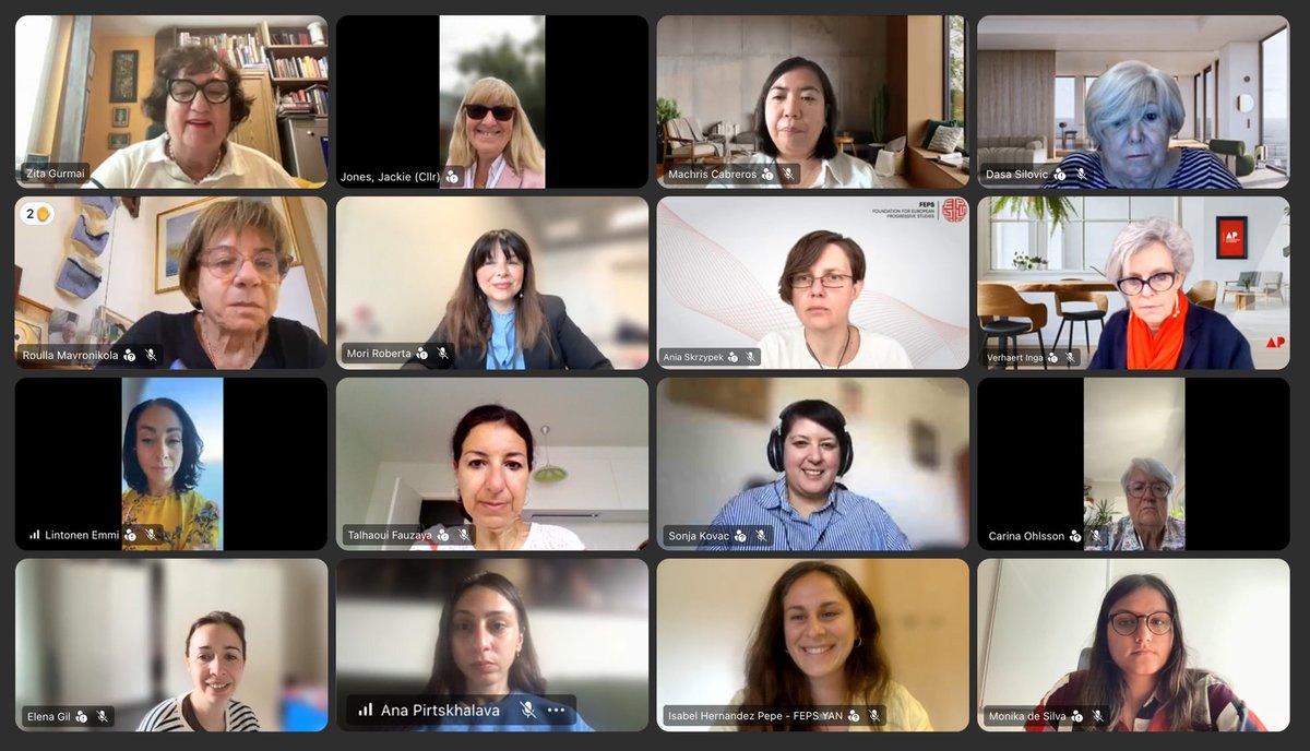 PES_Women's tweet photo. Discussed today at our Executive Meeting: concrete legislative wins for women’s rights in the European Parliament led by progressives, adoption of our policy papers, feedback from the Global Progressive Mobilisation &amp; more : https://t.co/AUA9gaKX7U 💜 https://t.co/1rbBopd0TU