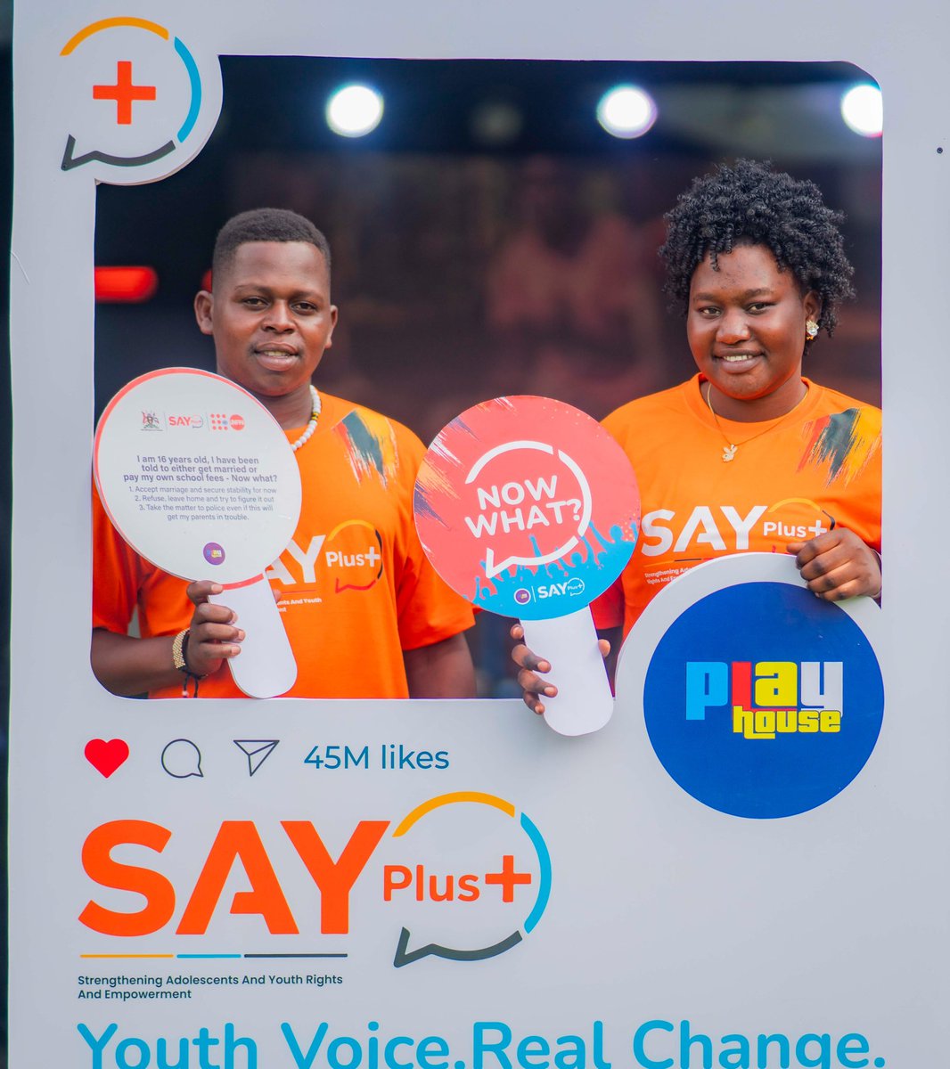 lynn_namiiro's tweet photo. . #SAYPlus+ is built around a comprehensive approach that promotes informed decision making among young people, encourages communities and leaders to confront harmful cultural practices, and improves access to youth-friendly sexual and reproductive health, HIV, and gender based violence services both in health facilities and within communities.
#MyVoiceMatters | @UNFPAUganda