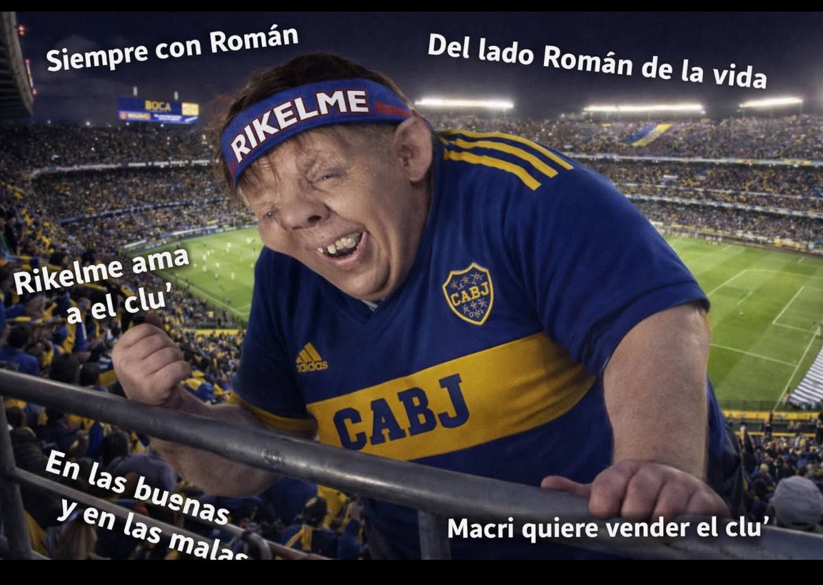 EL UNICO GRANDE💙💛💙ANDATE RIKELME!! tweet media