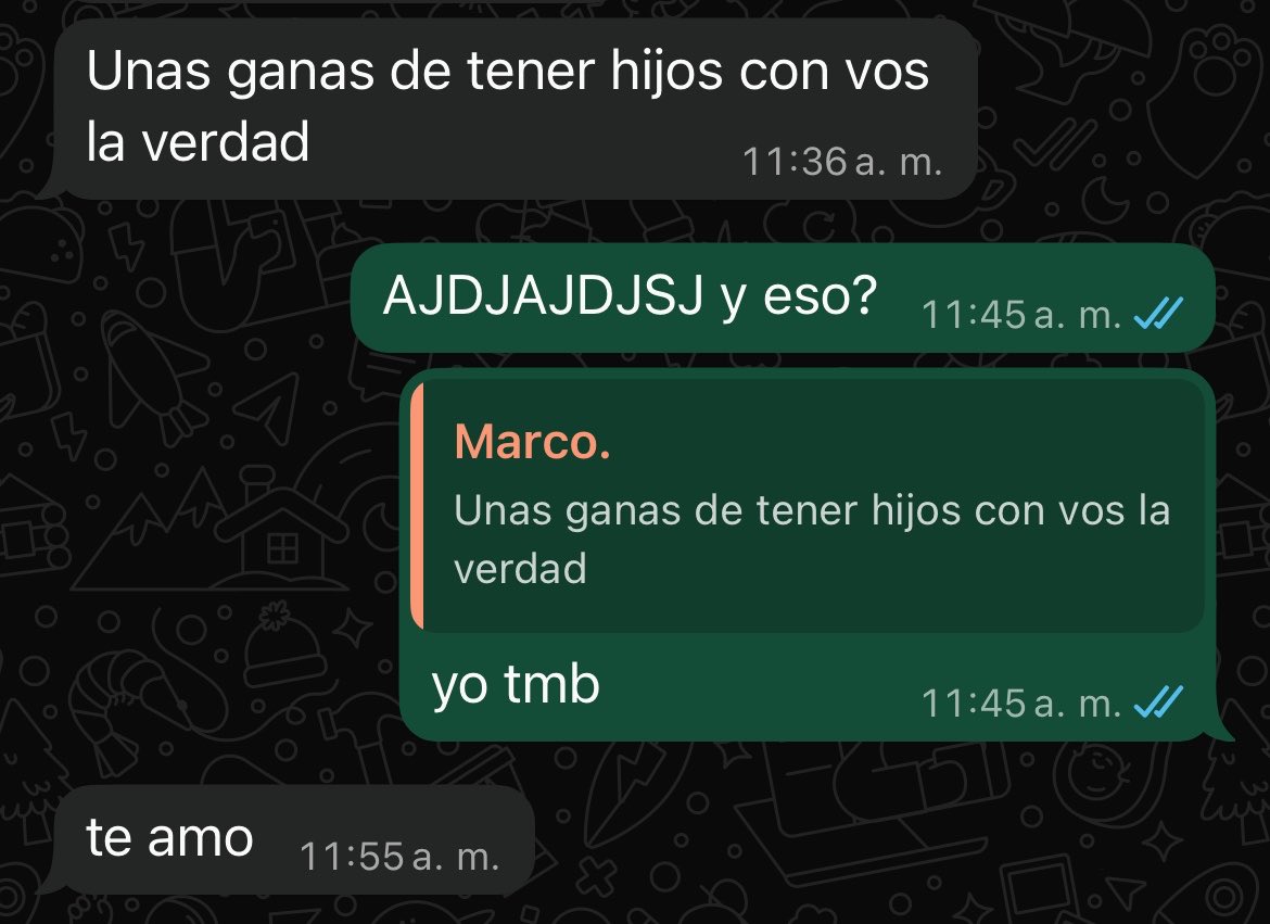lo excelente, hermosa y culona novia q seré q salió de la psicóloga y me mando este mensaje