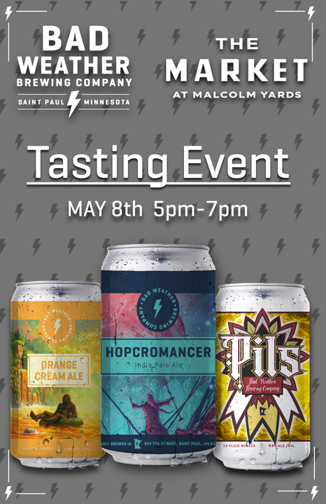 BadWeatherBrew's tweet photo. Come out to The Market at Malcom Yards tonight. https://t.co/dZxpinDydE