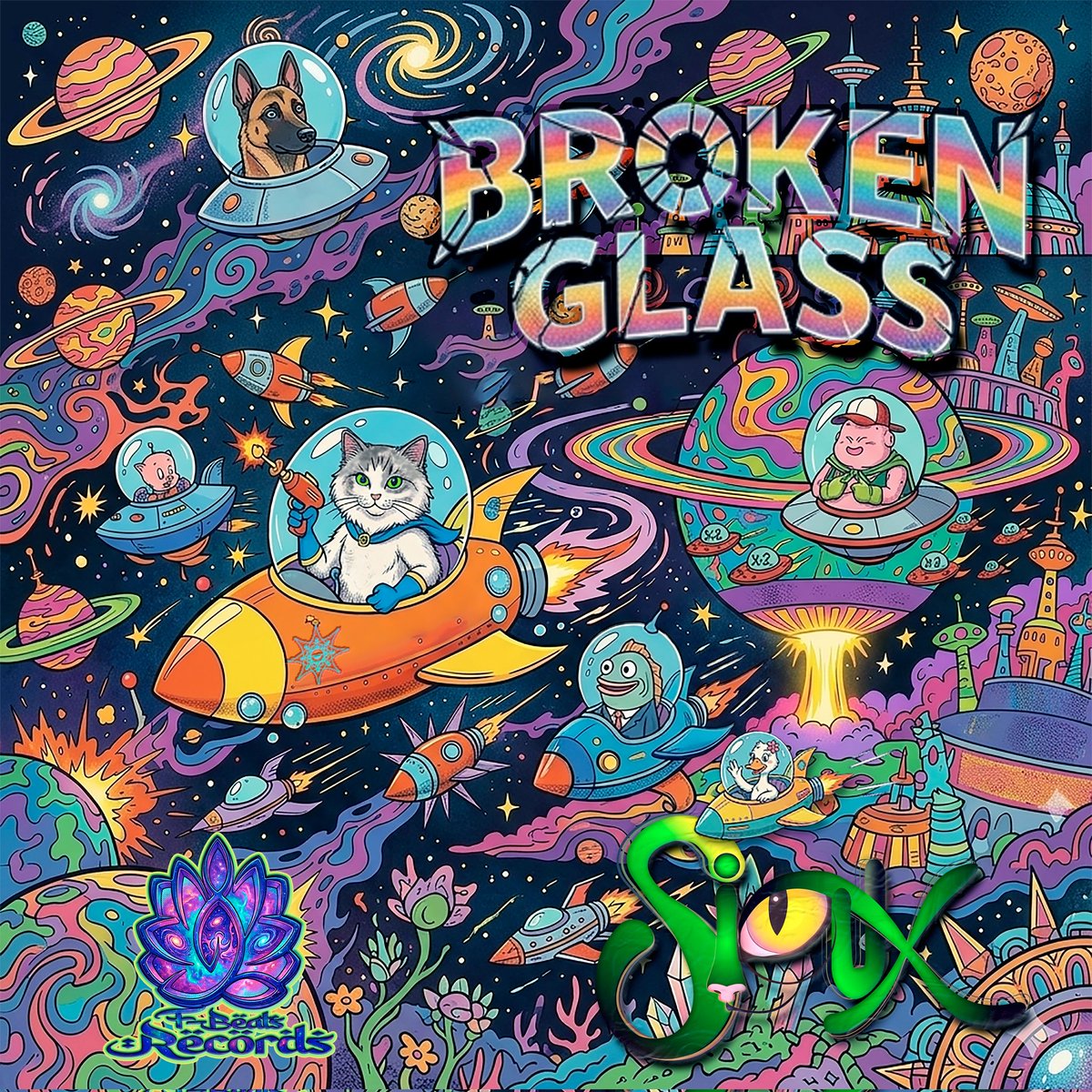 La locura solo es una parte superficial de lo roto que podemos llegar a estar, la mente es muy poderosa y al mismo tiempo, tan frágil como un cristal. 
Próximo lanzamiento! 

SiouX - Broken Glass (Original Mix) 🛸

Release Date: 15/05
CAT: FBR0014