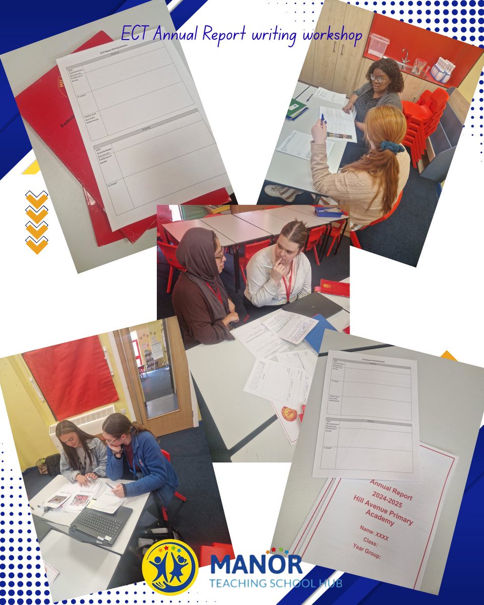 ManorTeach's tweet photo. ECT across our MAT enjoyed an Annual Report writing day today, focusing on how to write meaningful reports rooted in evidence. @ManorMATrust @Ambition_Inst #mentor #ect #reportwriting https://t.co/LDdp8SJc5g