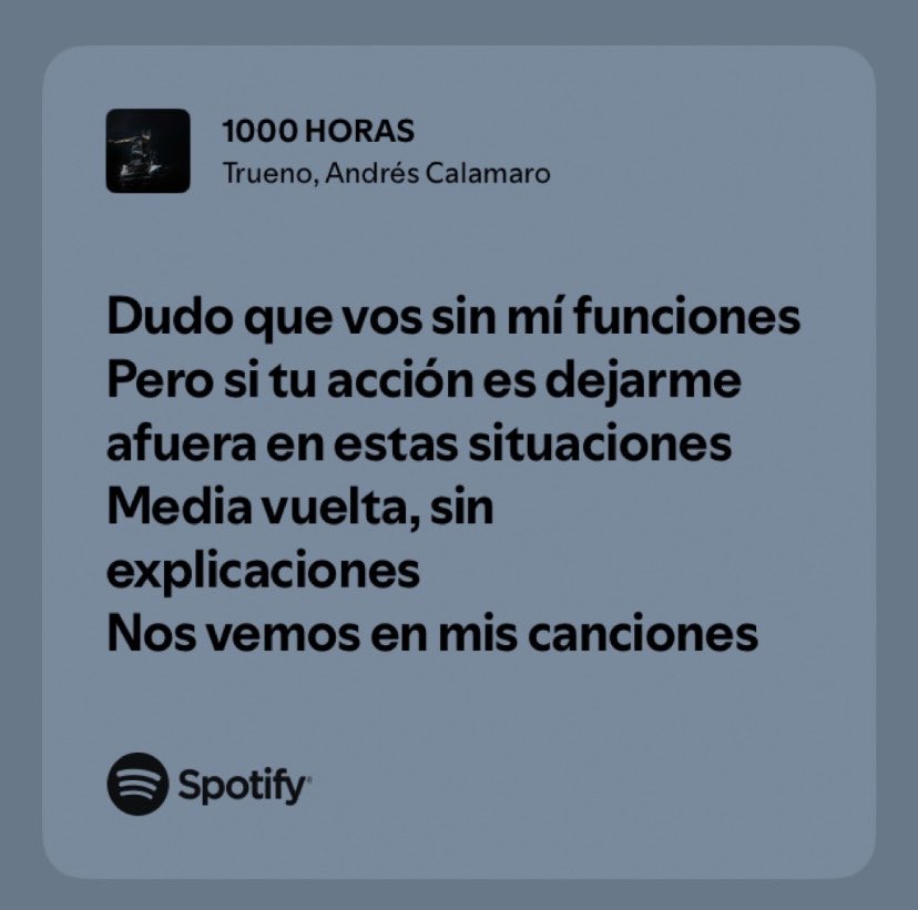1000 horas — trueno &amp; andrés calamaro.