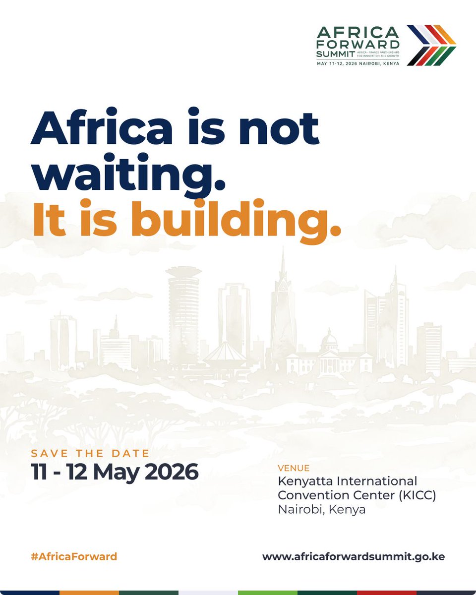 nyeriluci's tweet photo. Nairobi becoming the hub of innovation, investment &amp; transformative conversations shaping Africa

Africa Forward Summit 2026, leaders, visionaries coming together to create real opportunities for youth, businesses and economies
@mutuahh_ @mutuku
#AfricaForward2026 #AfricaForward https://t.co/NowJPBgda4