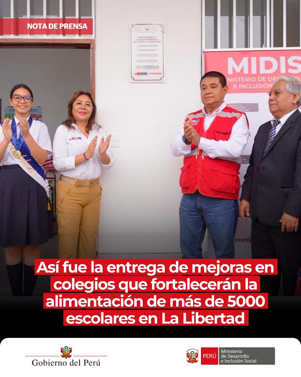 Ministerio de Desarrollo e Inclusión Social tweet media