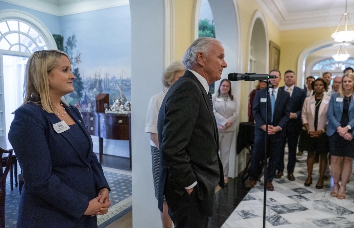 SCManufacturers's tweet photo. Thank you to Governor @henrymcmaster and the first lady for hosting our Strategic Investors Reception this week.

Over the past nine years, there has been no greater champion of South Carolina’s business community, and his leadership has helped make South Carolina one of the best states in the country to do business.