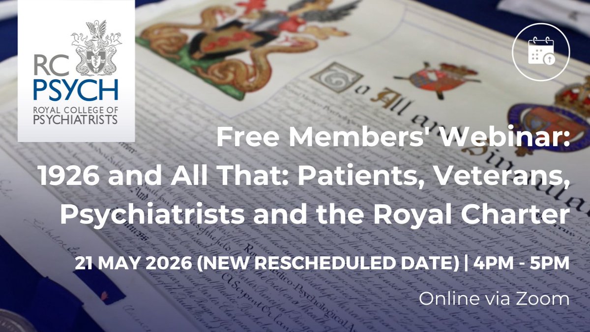Royal College of Psychiatrists tweet media