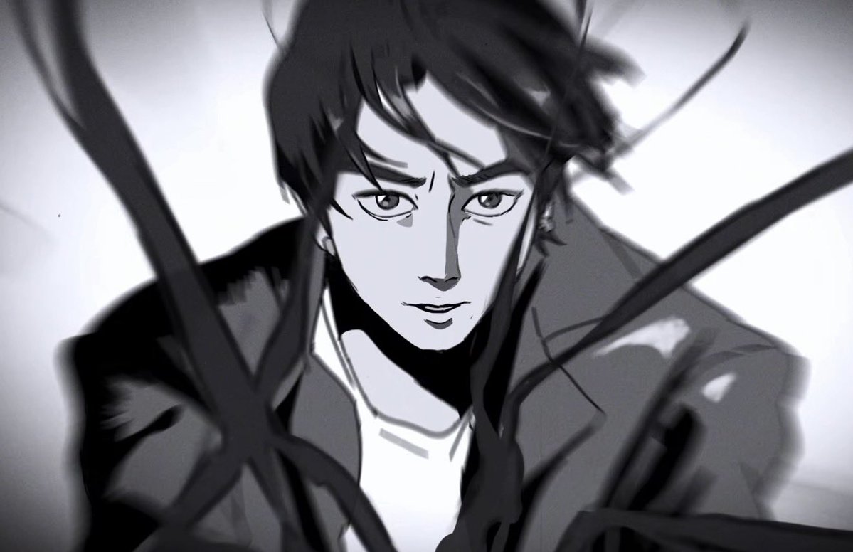 I KNOW HIS ASS WAS SO EXCITED WHEN HE SAW THE ANIME VERSION OF HIMSELF