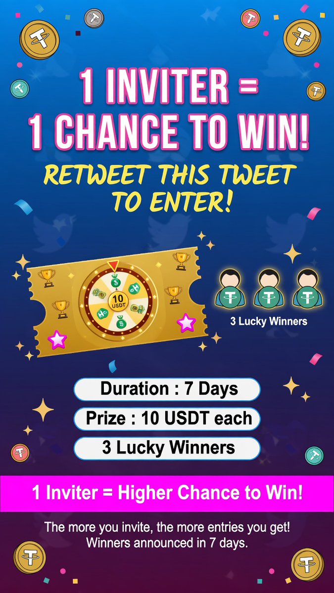 Nuvina_fun's tweet photo. 1 inviter to discord  = 1 chance to win!
Simply Retweet this tweet to join.
⏳ Duration: 7 days https://t.co/8SKN7Zzw0V