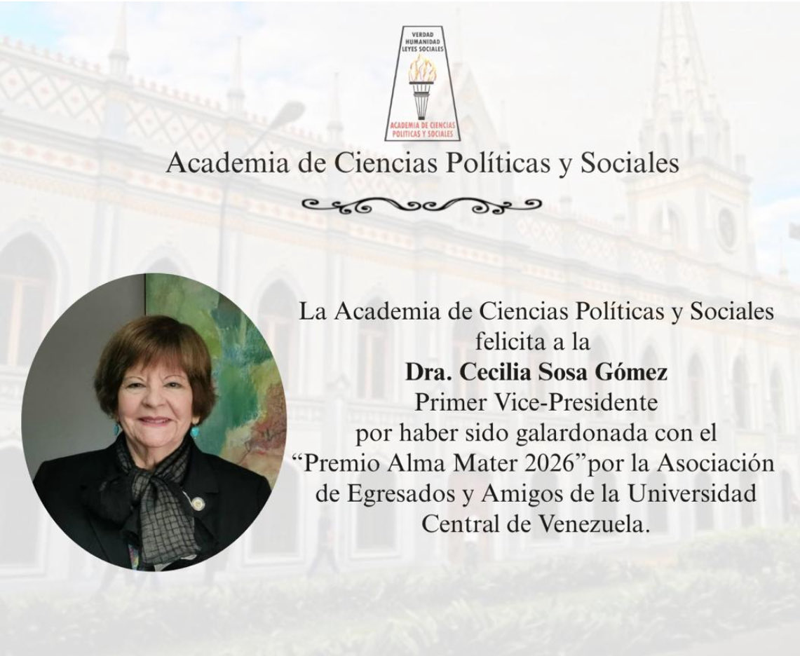 Academia de Ciencias Políticas y Sociales tweet media