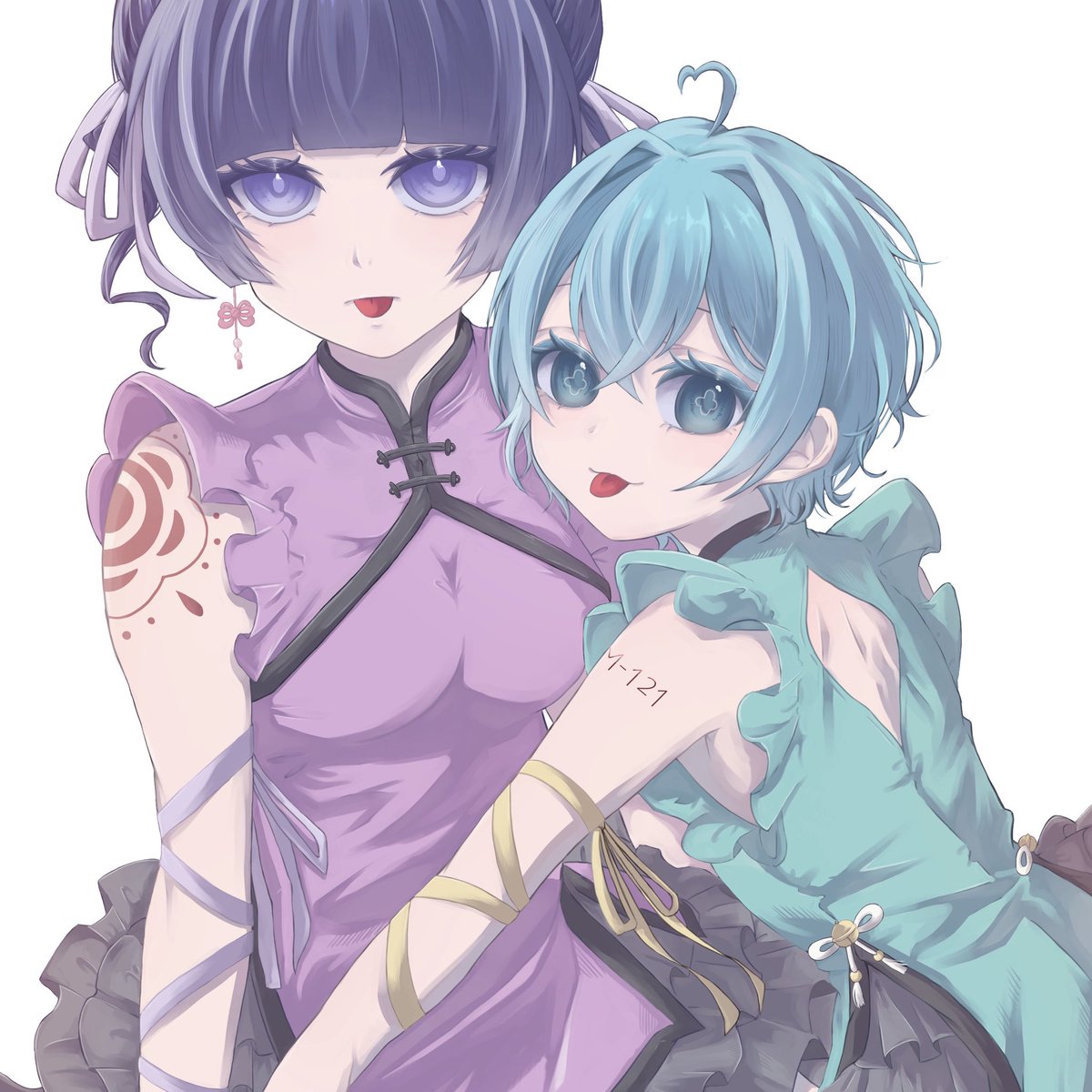 遅れすぎたはぴば蘭蘭&amp;明鈴！！