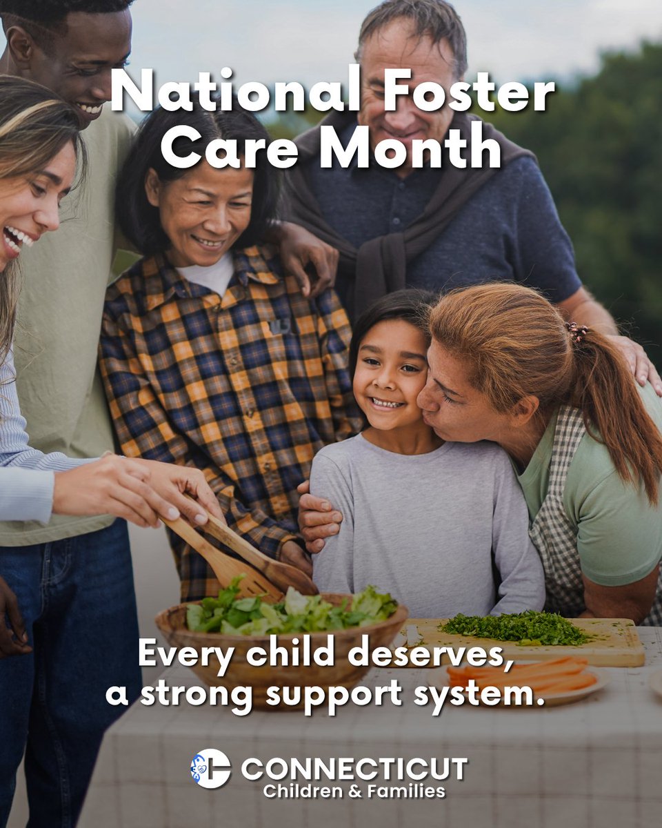 CTDCF's tweet photo. Every child deserves a strong support system ❤
@CTDCF partners w/communities, families, &amp; providers to raise resilient children🌟

Learn about our mission &amp; how we'll help in your foster journey ➡ https://t.co/towsBxwoKG

#CTDCF #CTFosters #NationalFosterCareMonth #fosterfamily https://t.co/nrupxCrLwG