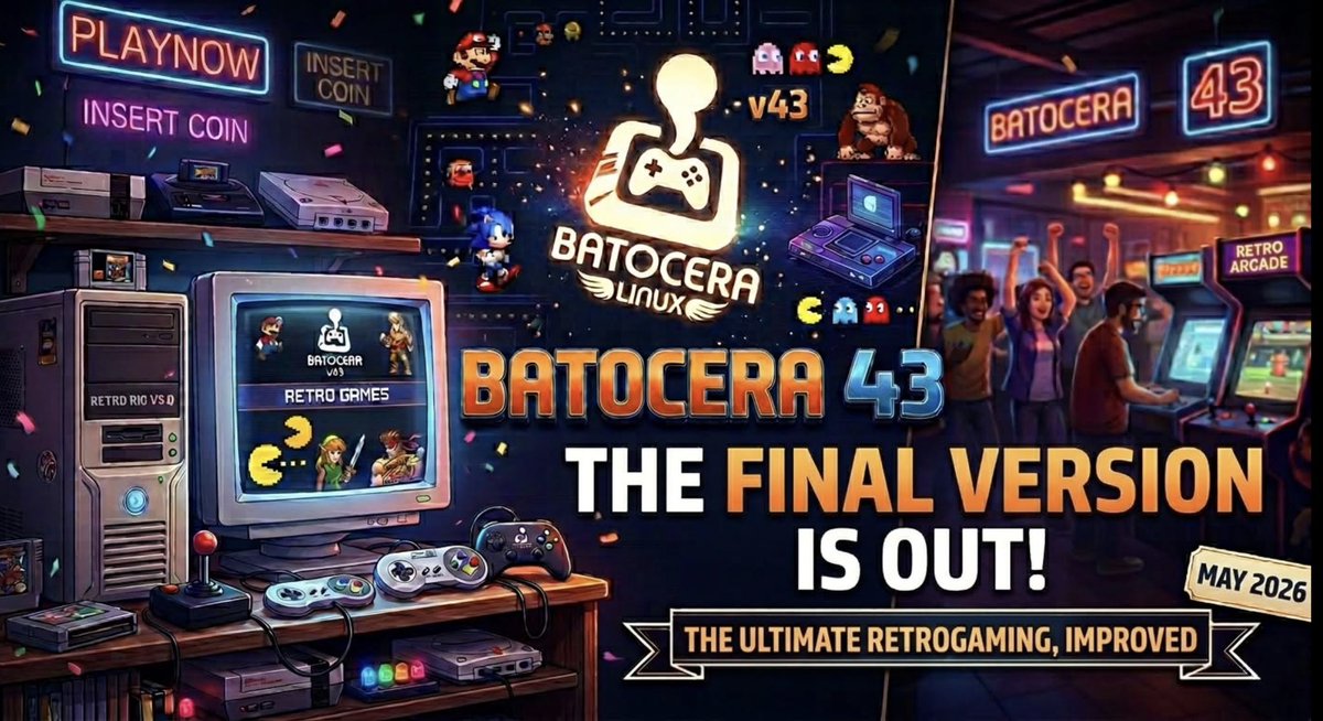 batocera.linux tweet media