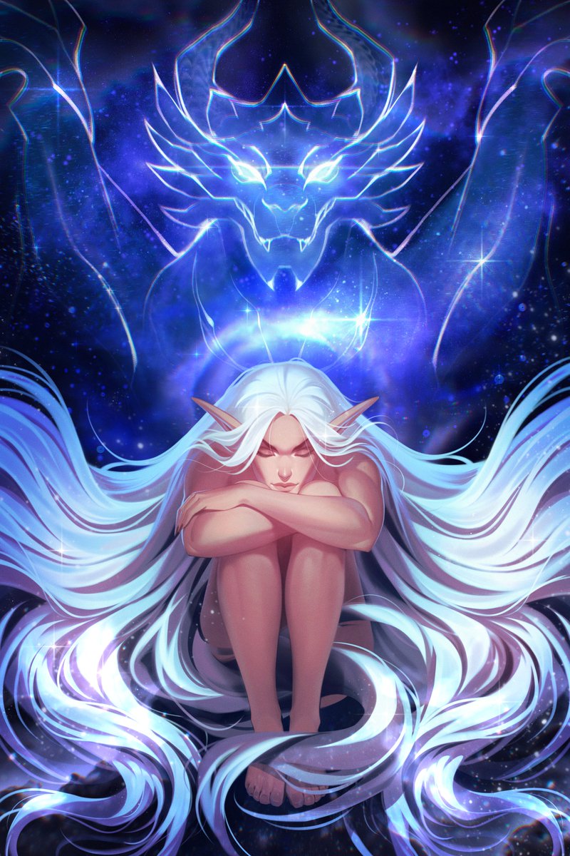 D4YBREAKER's tweet photo. Aislinn ✨
an illustration i made for @InfinitaleComic's upcoming book! 
thanks again for trusting me to create something so beautiful! https://t.co/qLhA1AAPJb