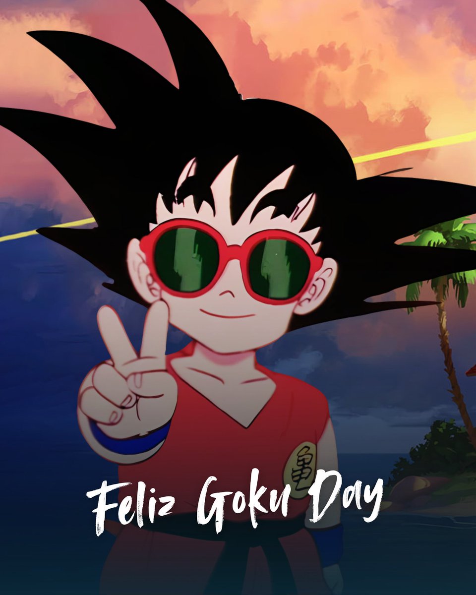 9/5 🇯🇵 Feliz Goku Day ✌🏻
Se celebra este día ya que en Japón se lee primero el mes y luego el día, así la fecha 5/9 se pronuncia «GO» y «KU».