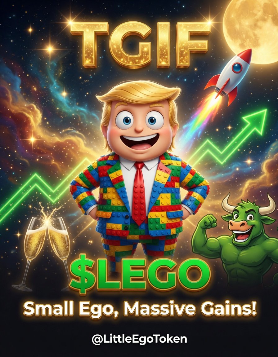 LittleEgoToken's tweet photo. Happy TGIF Web3 World 🌎🌎🌎

$LEGO

CA: 👇 M69KNEBdMDAfkkB8mV1pe1FunhDBr2QW9JJQ8Ycmoon 

#SolanaMeme #Solana #HODL #CryptoGems #SolanaGems #EgoAcquired https://t.co/XHLGRRRC4G