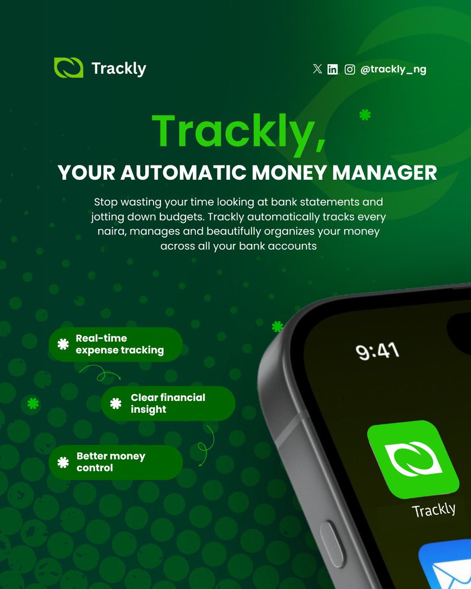 BenitaInTech's tweet photo. Checkout @trackly_ng they launch soon💃🏽 https://t.co/2ier31MJ7N