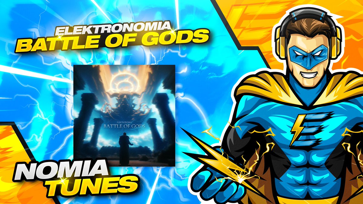 NomiaTunes's tweet photo. Elektronomia @elektronomia returns for our 194th release! Listen to 'Battle of Gods', which is Out Now! 🔥

Watch on YouTube:
https://t.co/JOkrMwCZrc

Listen on Spotify:
https://t.co/oigNVgNJlc

#NomiaTunes #EDM #Music #ElectronicMusic #DanceMusic #Elektronomia #CopyrightFree https://t.co/8zxLfIRnLZ