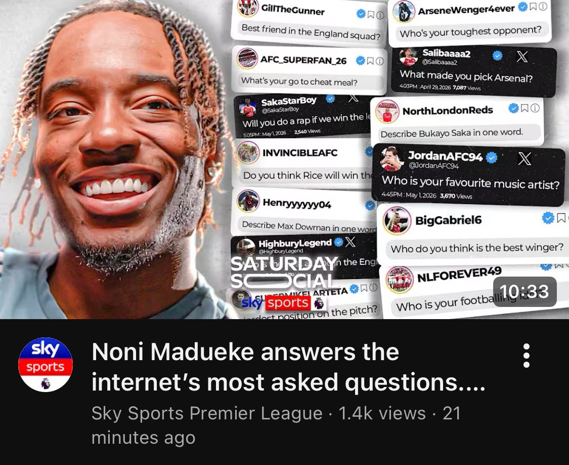 These certainly weren’t the questions I was seeing in the replies 🤣
