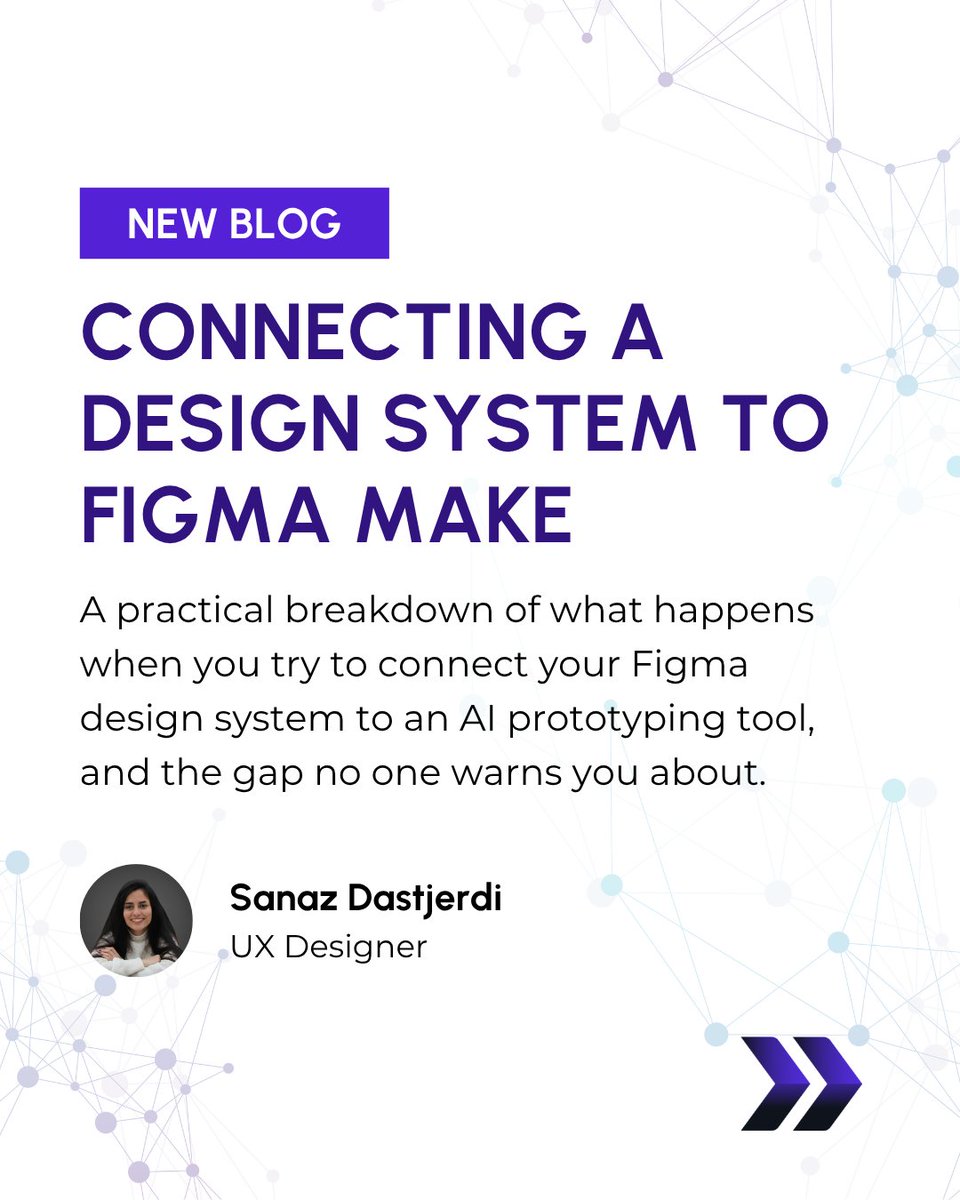 xennialinc's tweet photo. Sanaz recently tested the limits of Figma Make with our XI Design System. While it nails the visual brand, the jump from "design instance" to "actual code" still has some hurdles to clear.

Article Here: 🔗 https://t.co/Wtm0vSl9J3 https://t.co/sI0LGdeYqc