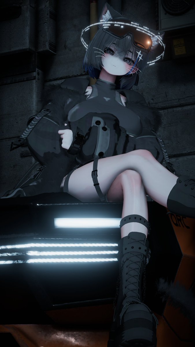 Karasu6246's tweet photo. #Ramune3D
#VRChat_Photo https://t.co/ckrHNtTTI4