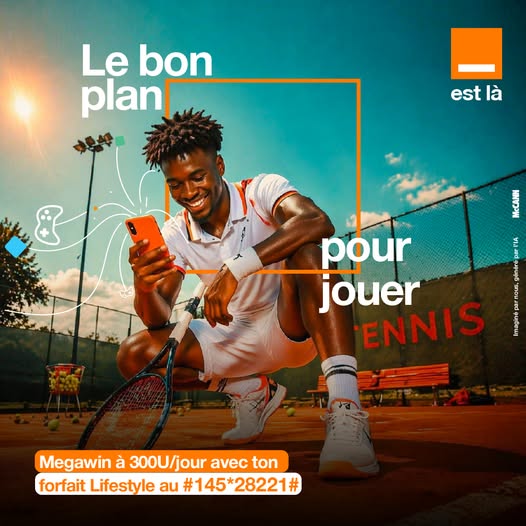 Orange_Cameroun's tweet photo. Envie de passer en mode game ? 🎮🔥
Avec Megawin, ton forfait Lifestyle te donne accès à tes jeux pendant 4h : parfait pour défier tes amis, battre ton meilleur score et profiter à fond.🧡
Active Megawin à 300U/jour au #145*28221#
#OrangeEstLà #Megawin https://t.co/2TiRLKmztr