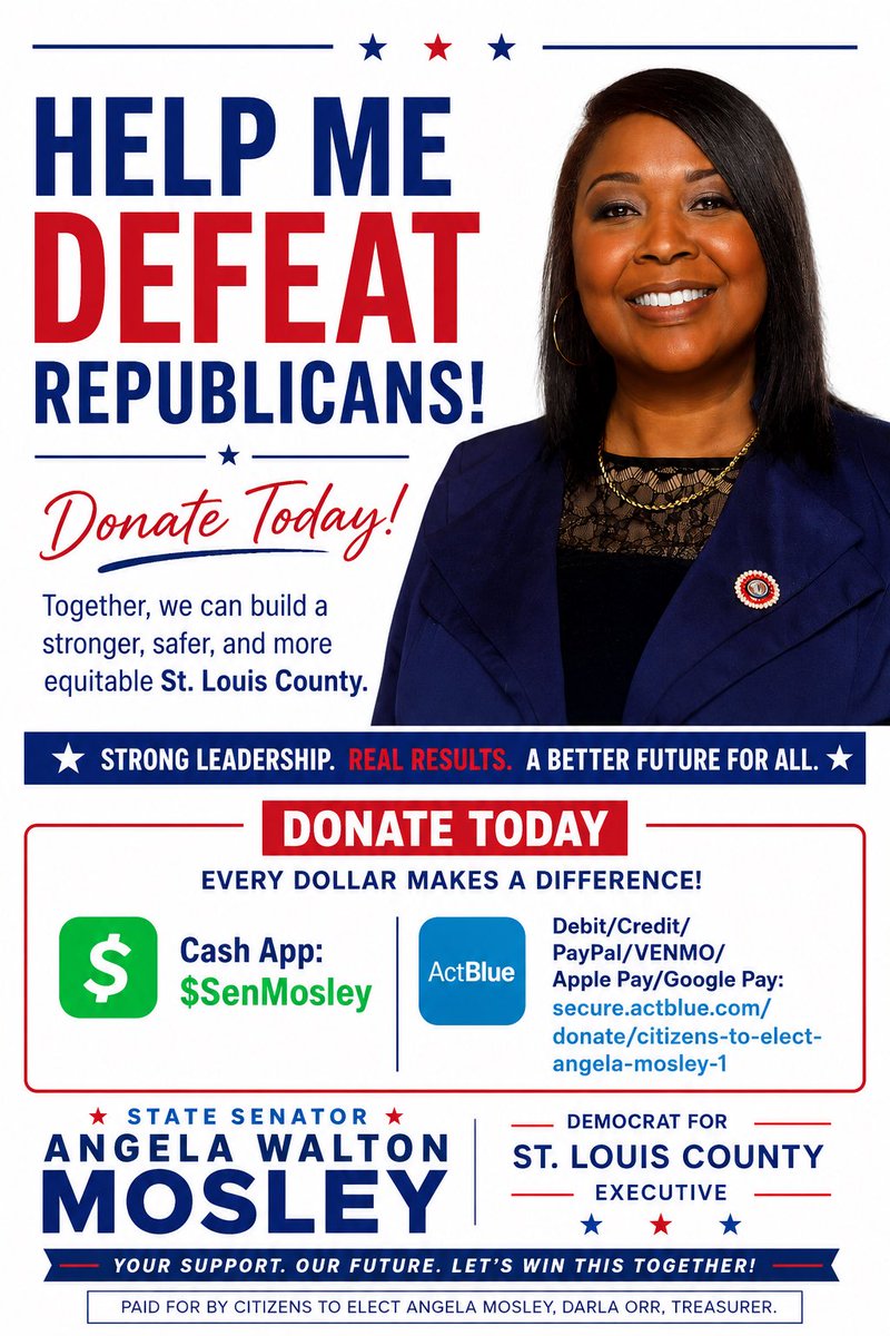 Senator Angela Walton Mosley Democrat Caucus Chair tweet media