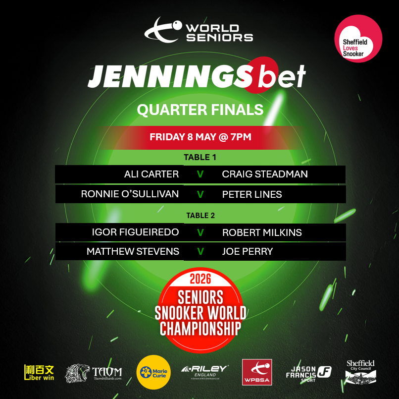 World Seniors Snooker Tour tweet media