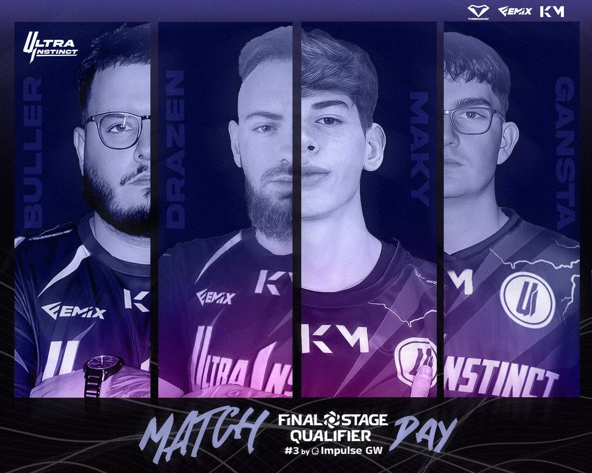UltraInstinctes's tweet photo. ⚔️ MATCH DAY ⚔️
Hoy se juega el clásico: Ultra vs @EsThundergaming 🔥
Final del Winner Bracket en juego… y un puesto en la GRAN FINAL del quali espera al vencedor.⚔️
🏆 #FECODQualifier3
⏰ 18.45
⚔️ @akabuller_
⚔️ @ganstachii
⚔️ @zmaky_
⚔️ @_DrazenG
🧠 @Chep1n_
No hay margen de error.
Solo uno dará el paso definitivo. 👀
#FeelUltra #CODMasters @FECOD_es