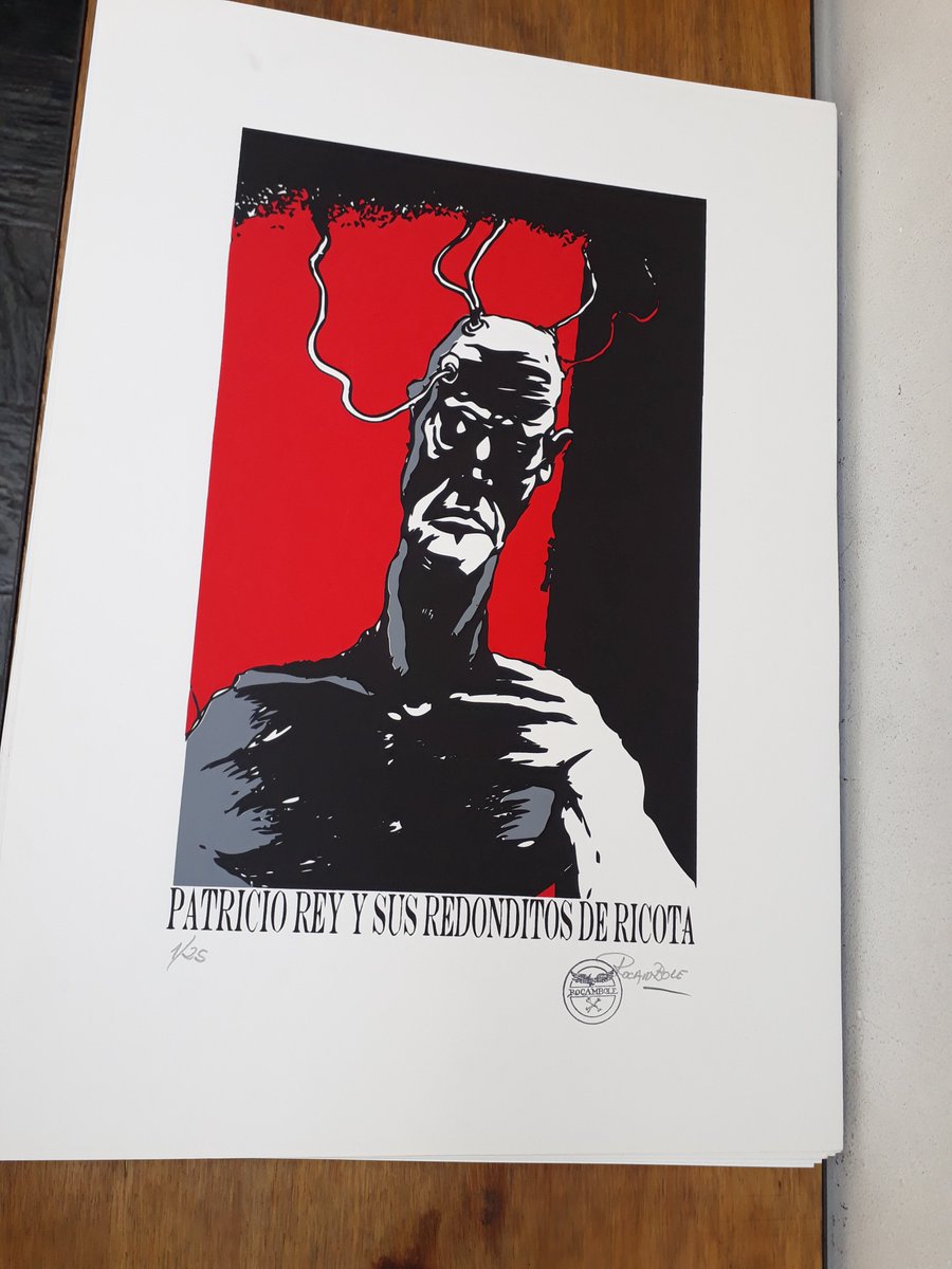 LibroRocambole's tweet photo. @juanpablovba @Indio_Solari_ok @SkayOficial #Serigrafia
https://t.co/Eu7rg0bHXE https://t.co/VWiiufHfaD