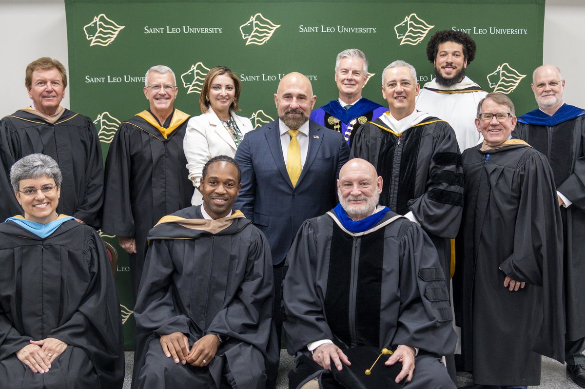 Honored to have joined the graduates of <a href="/SaintLeoUniv/">Saint Leo University</a> as they took the next step in their journey.

These men and women have put in the work, made the sacrifices, and earned this moment. Florida’s future is stronger because of leaders like you stepping forward with purpose,