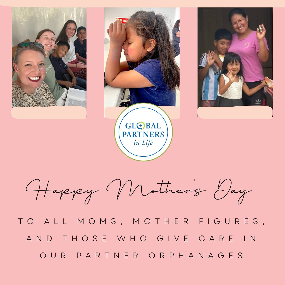 GPiL_1's tweet photo. Happy Mother’s Day to all the amazing moms, mother figures, the volunteers and partners who share motherly love with the orphans we serve around the world. Your compassion makes a difference every day. May you feel that same love and appreciation today! https://t.co/L6ZdvGmaGH