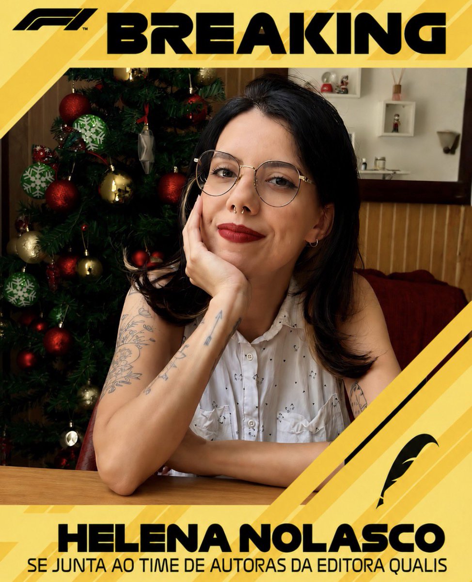 BREAKING NEWS ✨📖

Eu não aguentava mais guardar esse segredo, mas finalmente posso falar que EU SOU A MAIS NOVA AUTORA DA <a href="/QualisEditora/">Qualis Editora</a> 😭❤️

Ps.: eu não posso falar muito sobre, mas pra bom entendedor, meia palavra basta. E poucos emojis? 

🏎️🩶🫐🤫