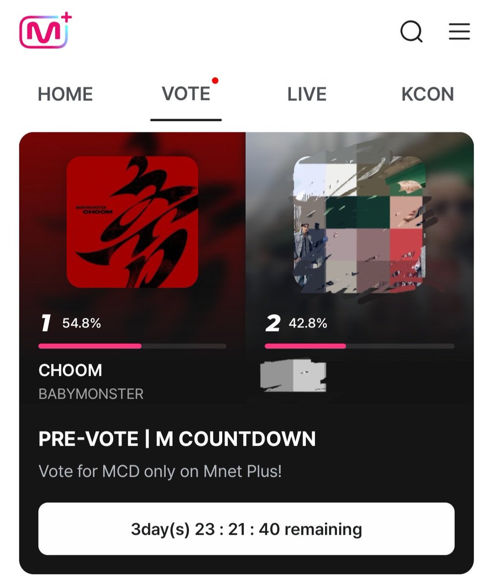 Come on, vote for Baemon on Mnet, guys. 😭💪🏻💯 <a href="/BABYMONSTERVT/">BABYMONSTER Voting Team</a>