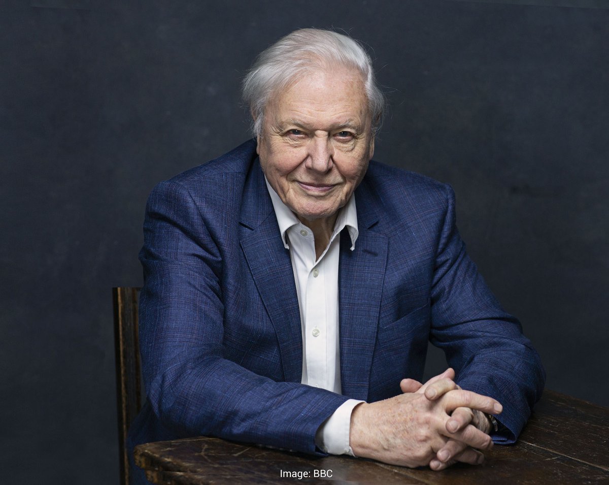 ForumForAg's tweet photo. Today, the Forum for the Future of Agriculture proudly celebrates an extraordinary milestone - Sir David Attenborough’s 100th birthday.

For decades, his voice has inspired the world to better understand the vital connection between nature, food systems and our shared future. His lifelong dedication to protecting biodiversity and restoring our relationship with the natural world continues to inspire the conversations and collaboration which are also at the heart of the Forum.

Happy 100th Birthday, Sir David Attenborough. Thank you for inspiring action for a more sustainable future.