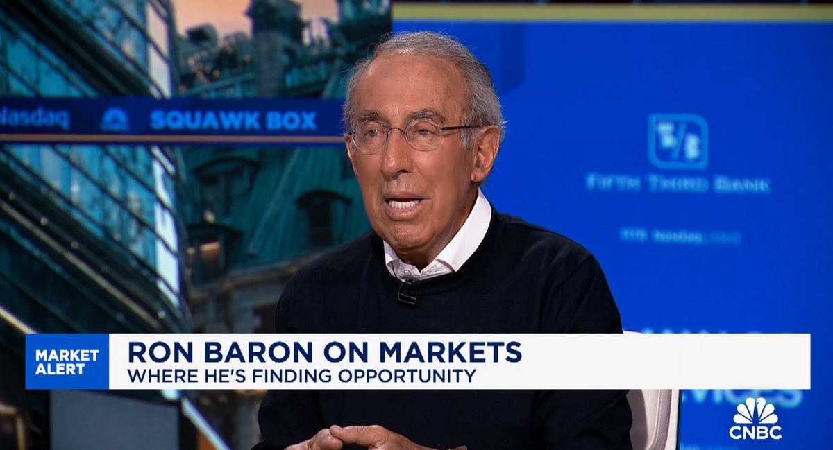 BaronCapital's tweet photo. Don't miss Baron Capital Founder and CEO @RonBaronAnalyst on @CNBC's Squawk Box – Tuesday, May 12 at 7:30 a.m. ET.

During the 30-minute segment, Ron will discuss his latest perspectives on @elonmusk's businesses, why we believe they offer compelling long-term growth opportunities, and why we view @SpaceX as a lifetime investment.

Be sure to tune in live to catch the conversation.

--
Information and services provided on independent websites are not reviewed, guaranteed by or endorsed by Baron Capital or its affiliates. Please be aware that this independent website’s terms and conditions and other legal information may be different than those of Baron Capital’s website. Baron Capital is not liable for the content appearing on it, or for the content appearing on it, or for technical or systems issues arising from the use of this independent website.

Risks: All investments are subject to risk and may lose value.

Portfolio holdings as a percentage of net assets as of March 31, 2026 for securities mentioned are as follows: Space Exploration Technologies Corporation - Baron Asset Fund (25.5%), Baron Fifth Avenue Growth Fund (7.5%), Baron Focused Growth Fund (21.2%), Baron Global Opportunity Fund (20.5%), Baron Opportunity Fund (15.4%), Baron Partners Fund (33.0%*), Baron First Principles ETF (12.6%) 

*% of Long Positions

Portfolio holdings are subject to change. Current and future portfolio holdings are subject to risk.

BAMCO, Inc. is an investment adviser registered with the U.S. Securities and Exchange Commission (SEC). Baron Capital, Inc. is a broker-dealer registered with the SEC and member of the Financial Industry Regulatory Authority, Inc. (FINRA).

©2026 Baron Capital. All rights reserved.