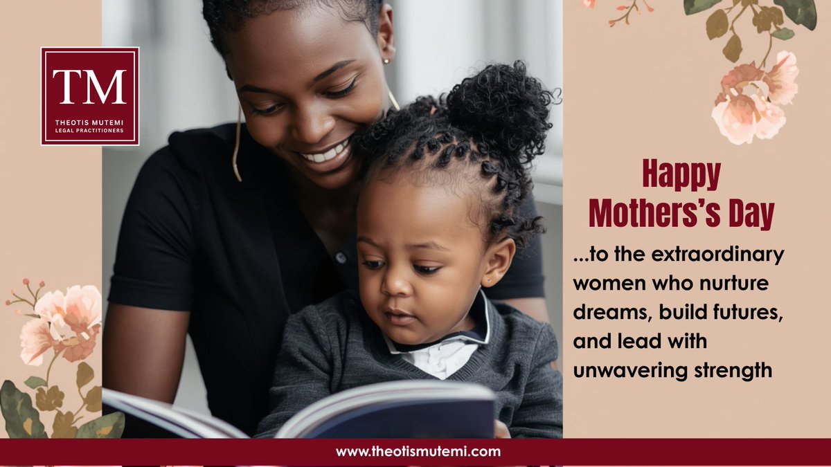 TheotisMutemi's tweet photo. Happy Mother's Day to moms everywhere—your endless love builds tomorrow's leaders. Thank you! 🌸 
#MothersDay #MomPower https://t.co/QonaduJCQF