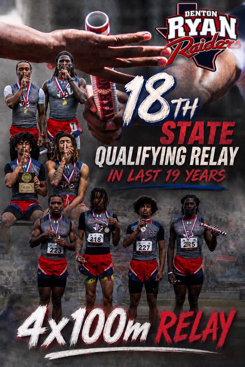 Denton Ryan Boys Track tweet media
