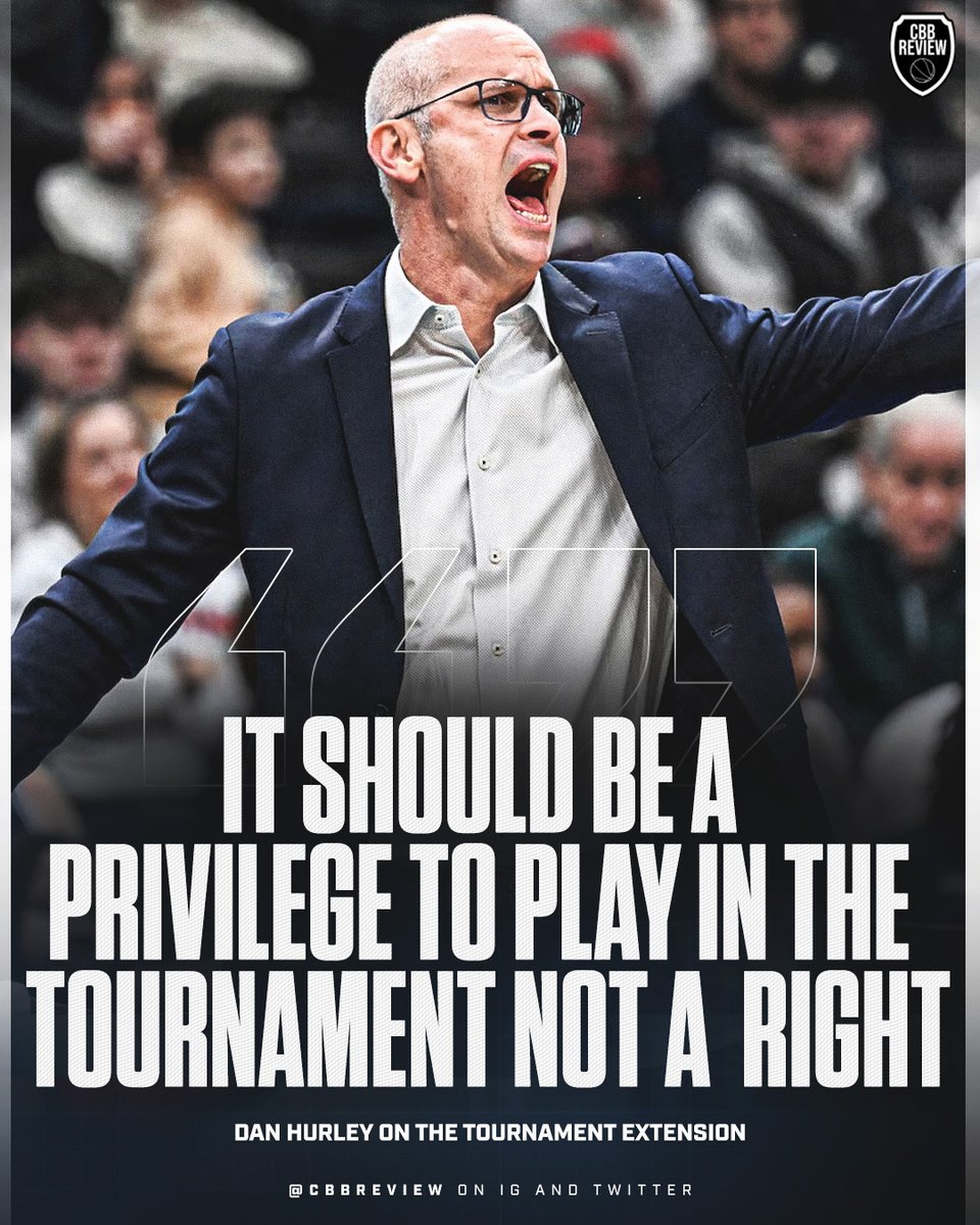 Dan Hurley is not a fan of the new tournament expansion.