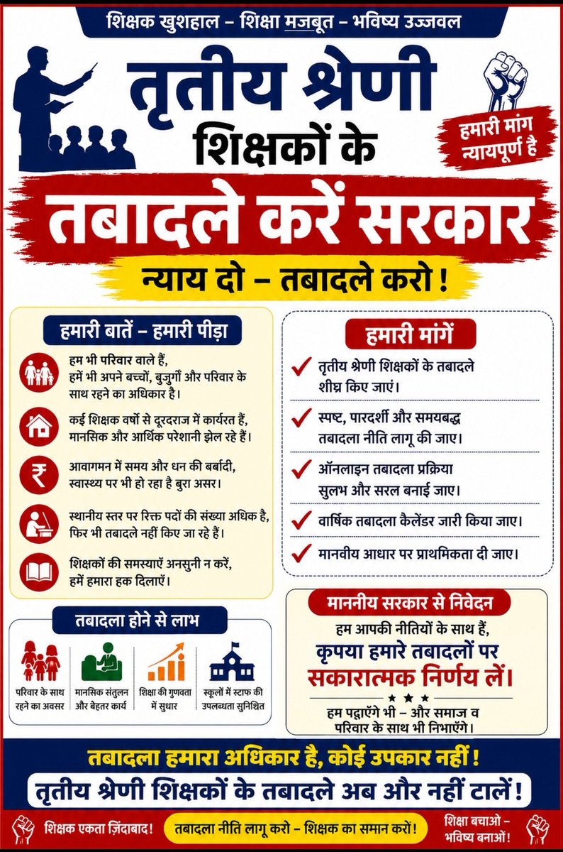 Siya7232's tweet photo. #तृतीय_श्रेणी_शिक्षक_तबादला
@BhajanlalBjp https://t.co/YnuNKQqZnM